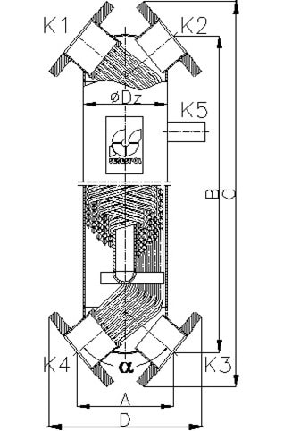 Кожухотрубный теплообменник Secespol JAD X(K) 6.50